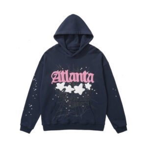 SP5DER ATLANTA NAVY HOODIE