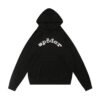 SP5DER SPECKLED BLACK HOODIE