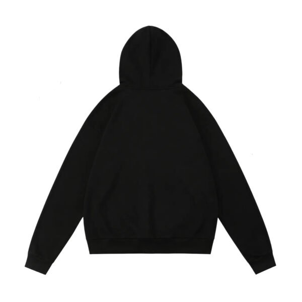 SP5DER WEB ZIP BLACK HOODIE